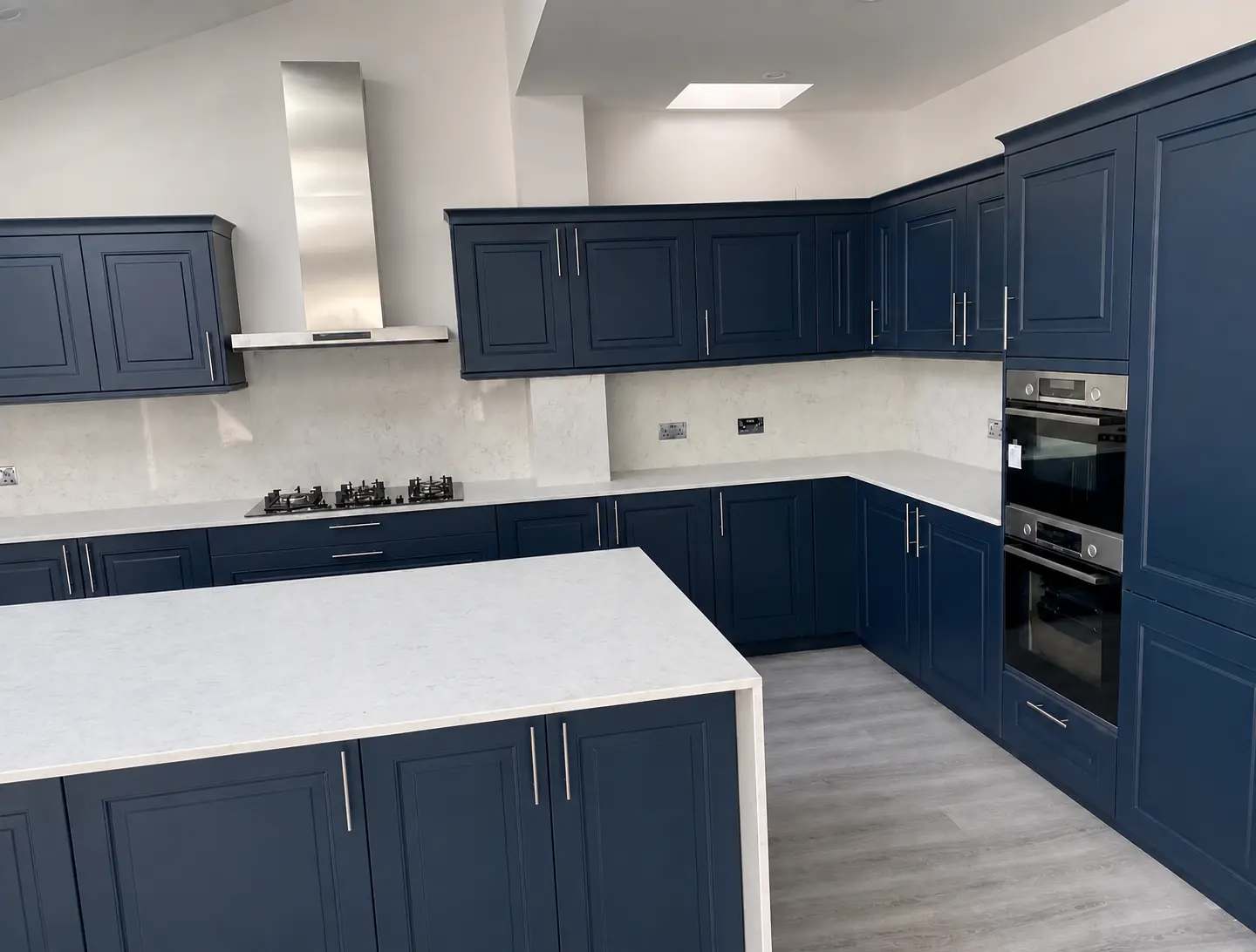 Completed kitchen fitting project photograph